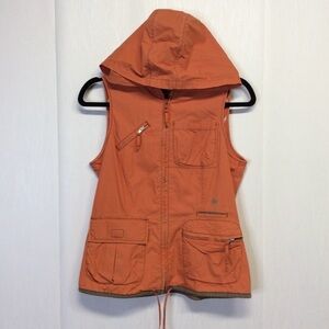 Anthropologie Hooded Fishing Vest.
